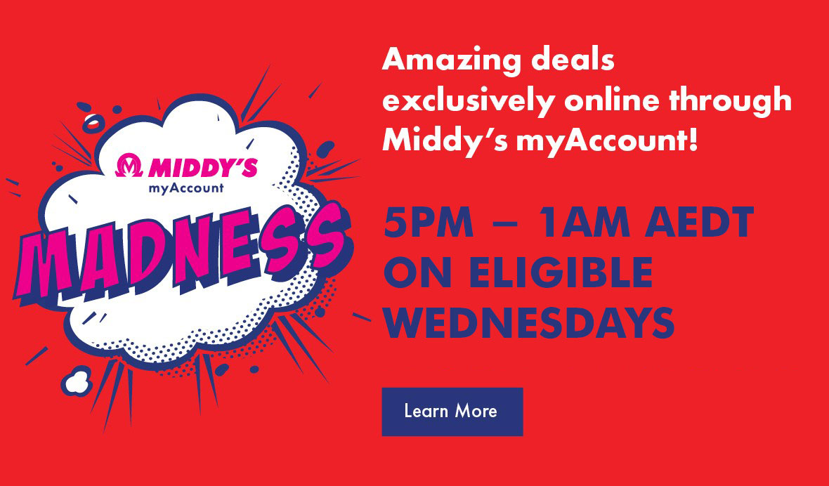 Middys - Promotional Banners
